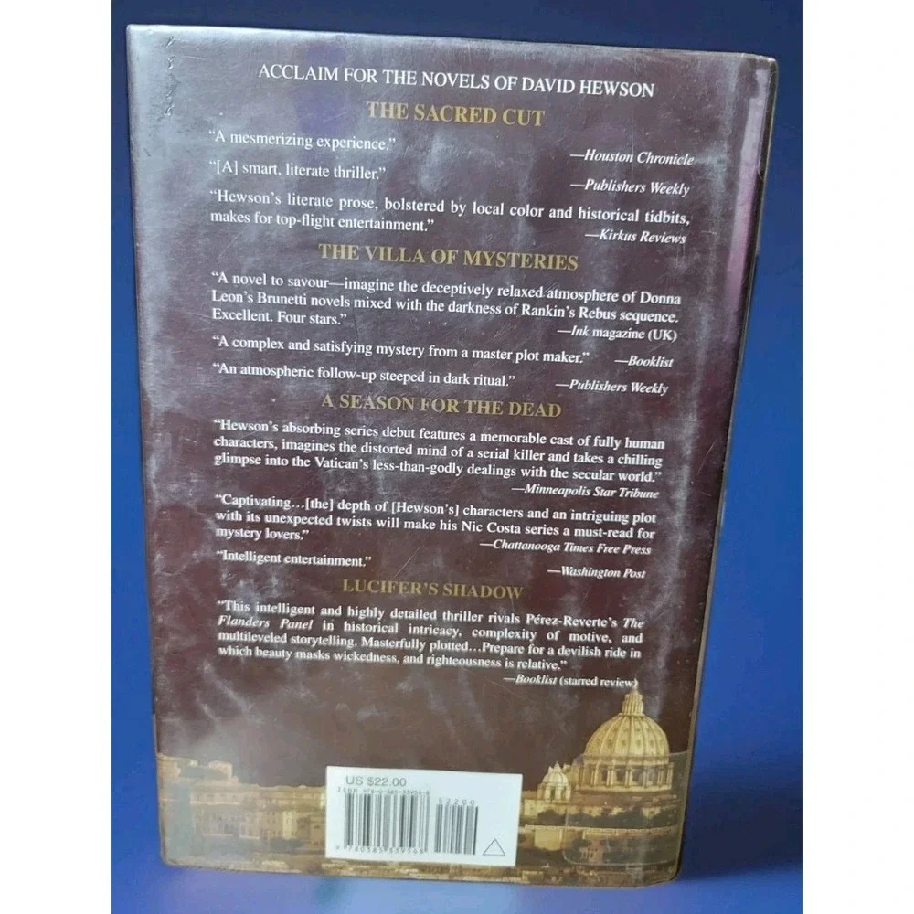 Seventh‎ Sacrament by David Hewson (2007, Hardcover)